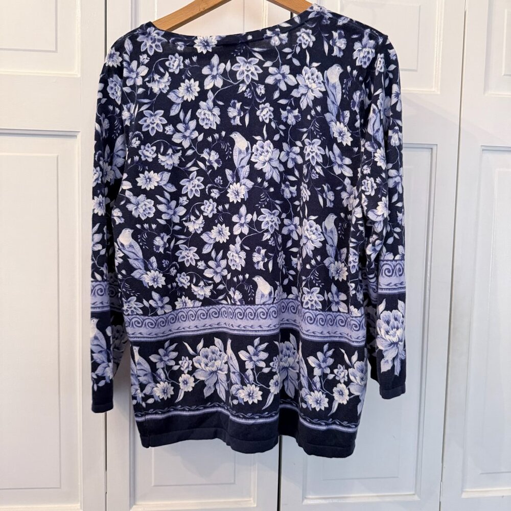 Talbots Patterned Lightweight Sweaters - Lot of 2 - image 3